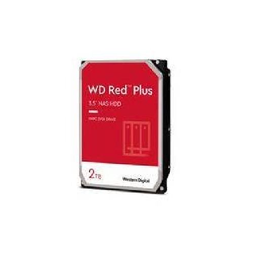 DISCO DURO INTERNO WD RED PLUS 2TB 5400RPM SATA3 64MB WD20EFPX  