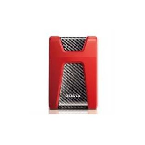 DISCO DURO EXTERNO ADATA HD650 1TB PORTATIL 2.5 USB 3.2 WINDOWS MAC LINUX CONTRAGOLPES COLOR ROJO (AHD650-1TU31-CRD)  