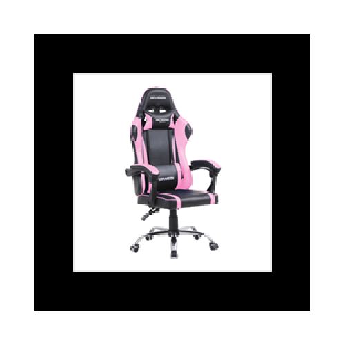 SILLA GAMER ERGONóMICA DRAGóN XT MODELO FALKOR COLOR ROSA-NEGRO  