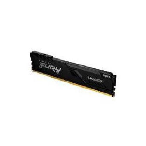 MEMORIA DDR4 KINGSTON FURY BEAST BLACK 4GB 3200 MHZ DIMM(KF432C16BB 4)  