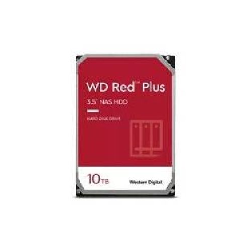 DISCO DURO INTERNO WD RED PLUS 10TB 3.5 ESCRITORIO SATA3 6GB S 256MB 7200RPM 24X7 HOTPLUG NAS 1-8 BAHIAS WD101EFBX  