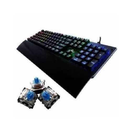 TECLADO GAMING YEYIAN YAT1801 FLARE SERIE 2000 SWITCH AZUL  