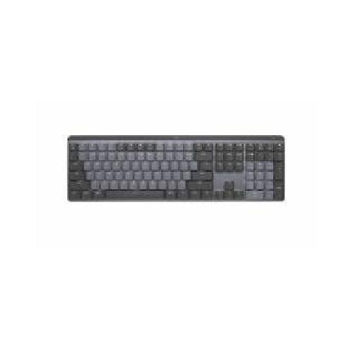 TECLADO LOGITECH MX MECHANICAL GRAFITO ILUMINADO INALAMBRICO BOLT BLUETOOTH USB-C USB  