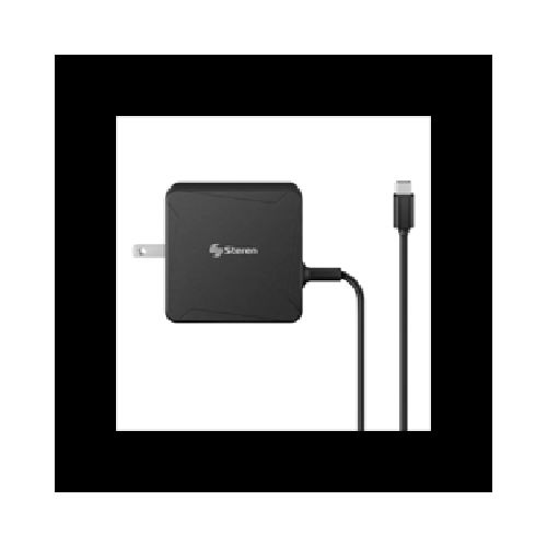 CARGADOR STEREN USB-C 65W POWER DELIVERY COLOR NEGRO  