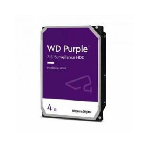 DISCO DURO INTERNO WESTERN DIGITAL PURPLE 4TB 3.5  5400RPM SATA LLL 5400RPM CACHé 256MBS 1-8 BAHíAS PARA VIDEOVIGILAN  