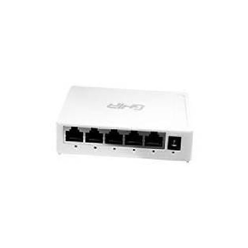 SWITCH GHIA 5 PUERTOS RJ45 10 100 1000 MBPS NO ADMINISTRABLE AUTO MDI MDIX HALF FULL DUPLEX    GIGABIT  