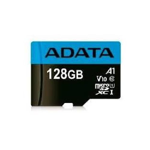 MEMORIA MICRO SD ADATA AUSDX128GUICL10A1-RA1, 128 GB, NEGRO  