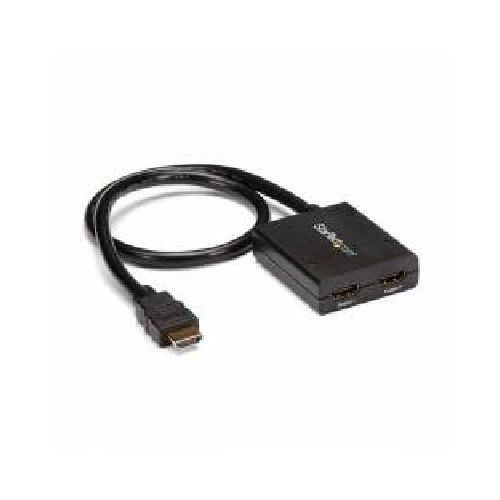 SPLITTER HDMI DE 2 PUERTOS - DIVISOR DE VIDEO HDMI DE 2 PUERTOS - SPLITTER HDMI 4K 30HZ DE 2X1 ALIMENTADO POR USB - STA  