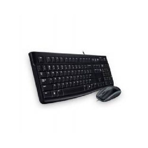 TECLADO LOGITECH CON MOUSE MK120 NEGRO USB  