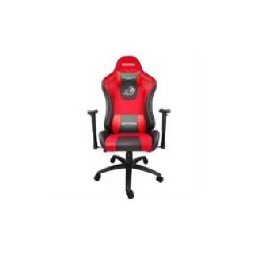 SILLA GAMER ERGONóMICA DRAGóN XT MODELO RACING DESCANSABRAZOS 2D COLOR ROJO-NEGRO  