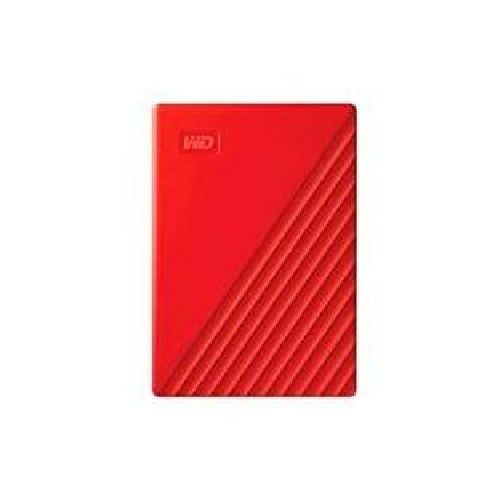 DISCO DURO EXTERNO WD MY PASSPORT 4TB 2.5 PORTATIL USB3.0 ROJO WINDOWS BACKUP ENCRIPTACION WDBPKJ0040BRD-WESN  