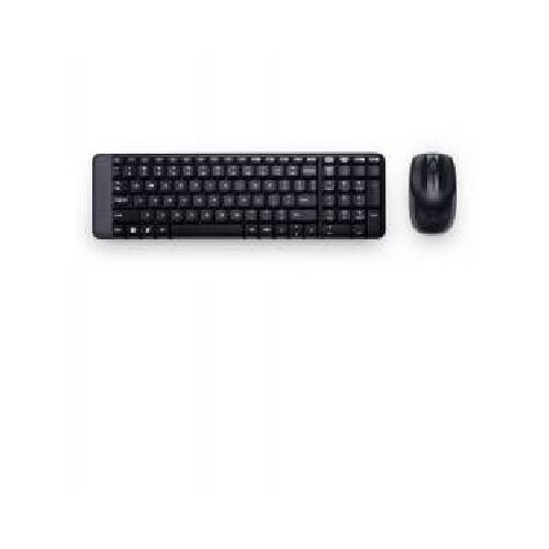 TECLADO LOGITECH  CON MOUSE MK220 INALAMBRICO USB  