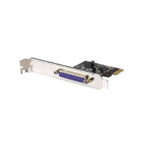 TARJETA PCI EXPRESS DE 1 PUERTO PARALELO - ADAPTADOR PCIE A DB25 LPT - CONTROLADOR DE EXPANSION DE PC PARA IMPRESORA, S  