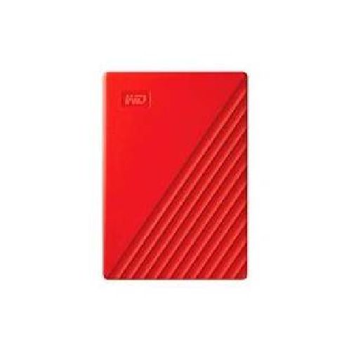 DISCO DURO EXTERNO WD MY PASSPORT 2TB 2.5 PORTATIL USB3.0 ROJO WINDOWS BACKUP ENCRIPTACION WDBYVG0020BRD-WESN  