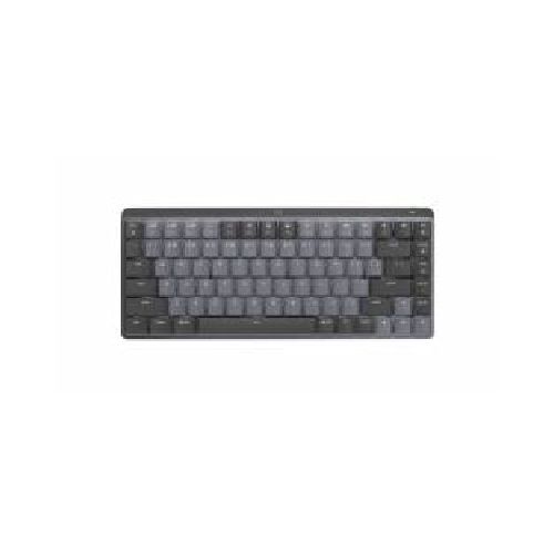 TECLADO LOGITECH MX MECHANICAL MINI INALáMBRICO ALTO DESEMPEñO COLOR GRAFITO  