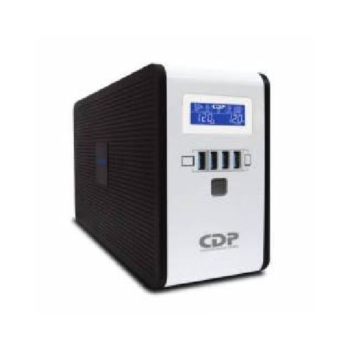 CDP RU-SMART1010 1000VA 500W UPS INTERACTIVA AVR 10 SALIDAS, 560 JOULES, PROTECCION RJ45, LCD, SOFTWARE 120 VAC  