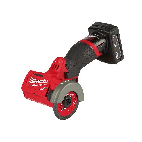 MILWAUKEE MINI AMOLADORA INALABRICA M12 FUEL MODELO 2522-21XC DISCO 3IN CON CARGADOR 1 BATERIA  