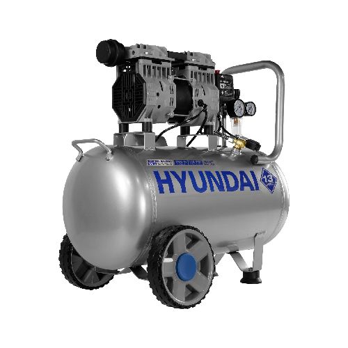 Compresor De Aire Hyundai 50 Litros 1 Hp 115psi 110v/60hz - Hyk2550  