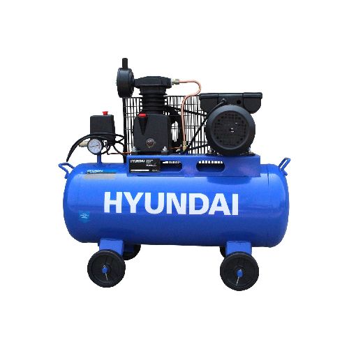 Compresor De Aire Profesional Hyundai 50 Litros 1 Hp 115psi 110v/60hz - Hyac50c  