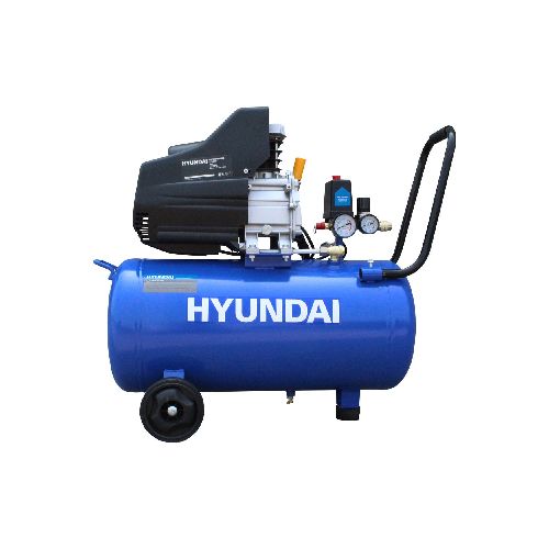 Compresor De Aire Hyundai 50 Litros Directo 2 Hp 115psi 110v/60hz - Hyac50d  