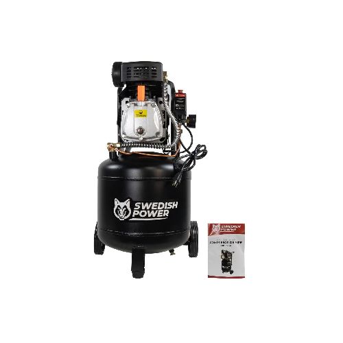 COMPRESOR DE AIRE SWEDISH POWER 50 LITROS 3 HP 116PSI 110V/60HZ VERTICAL - HKC50V  