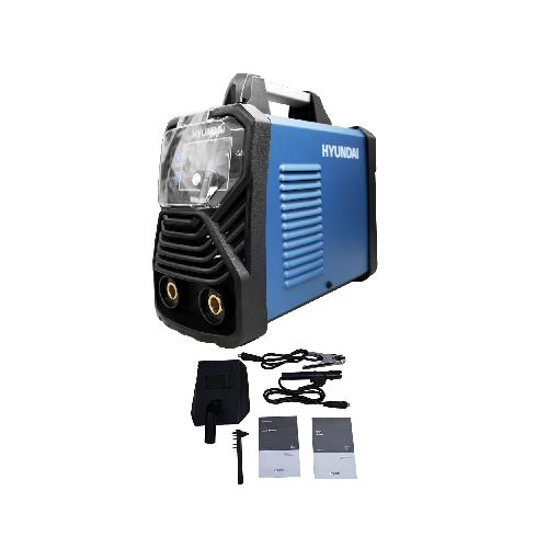 SOLDADORA INVERTER PROFESIONAL HYUNDAI MMA/TIG LIFT DOBLE VOLTAJE - MMA-160KD  