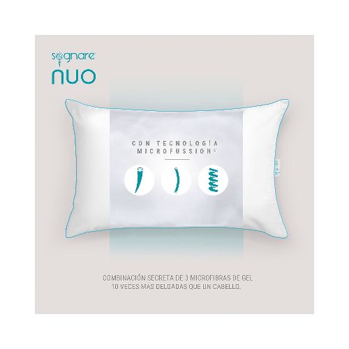 Almohada Sognare Nuo 4 Pack Estándar  