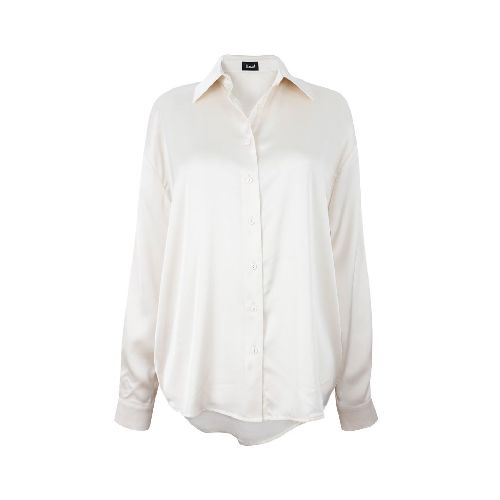 Blusa Camisera de Satín para Mujer Basel  