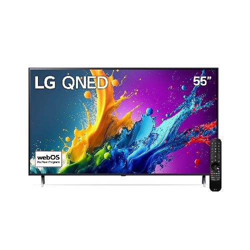 Pantalla LG Qned 55 Pulgadas 4K Smart Tv con Thinq Ai 55Qned80Tsa + Mueble + Cable Hdmi  