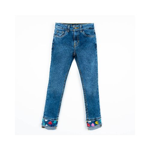 Jeans Skinny Fit Jeanious Estampado para Niña  