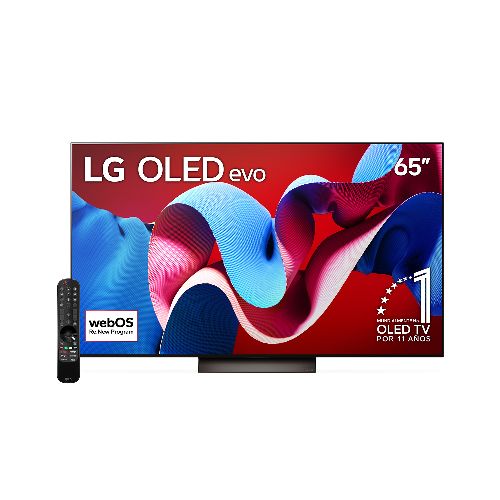 Pantalla LG Oled Evo 65 Pulgadas 4K Smart Tv con Thinq Ai Oled65C4Psa  