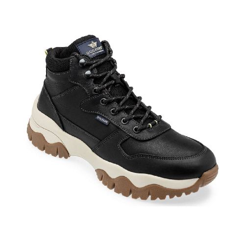 Bota en Piel Dockers Negro para Hombre  