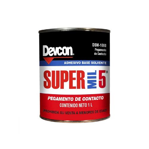 Adhesivo Contacto 1L 33.81Oz Super Mil Devcon Dsm-1000 | DEVCON | Tauber | Ferretería y Herramienta