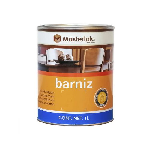 Barniz Entintado Caoba 1 Lt Master Lack Mm95410 | MASTER LACK | Tauber | Ferretería y Herramienta