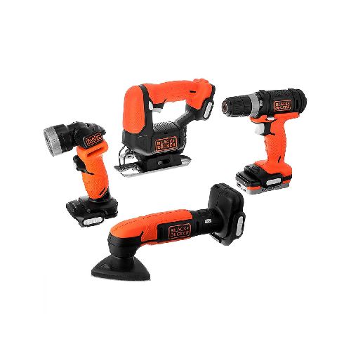 Taladro Atornillador 3/8 12V Sierra Caladora 5 B+D Bdck502C1 | BLACK AND DECKER | Tauber | Ferretería y Herramienta